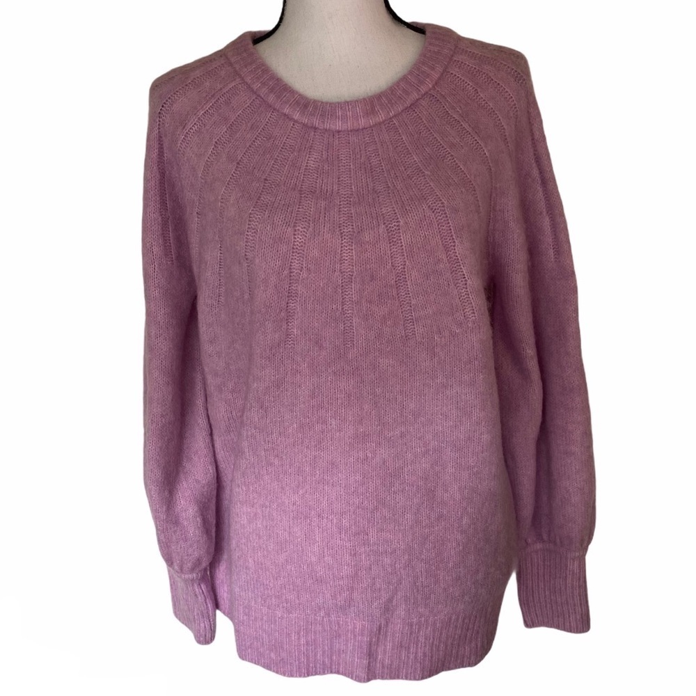 Caslon Pink Crew Neck Sweater Size XL